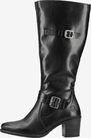 RIEKER Boots 'Y2090' in Black: front