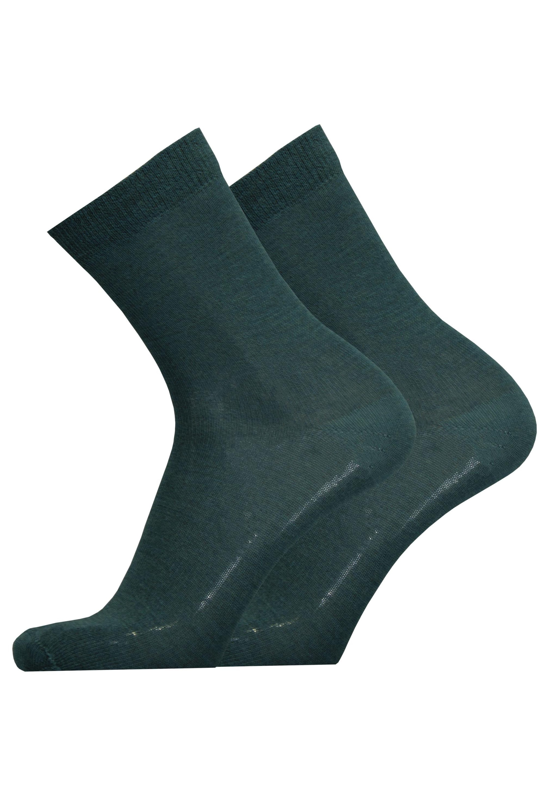 UphillSport Socken 'MERINO LIGHT' in Grün: Vorderseite