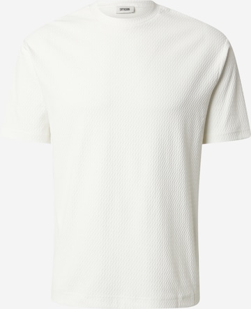 T-Shirt 'GILBERD 10' DRYKORN en blanc : devant
