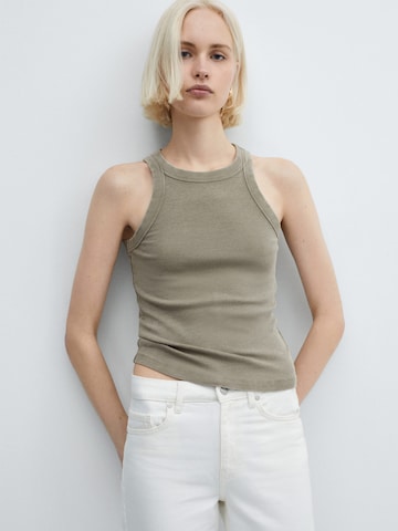 MANGO Top 'BONIW' in Green: front