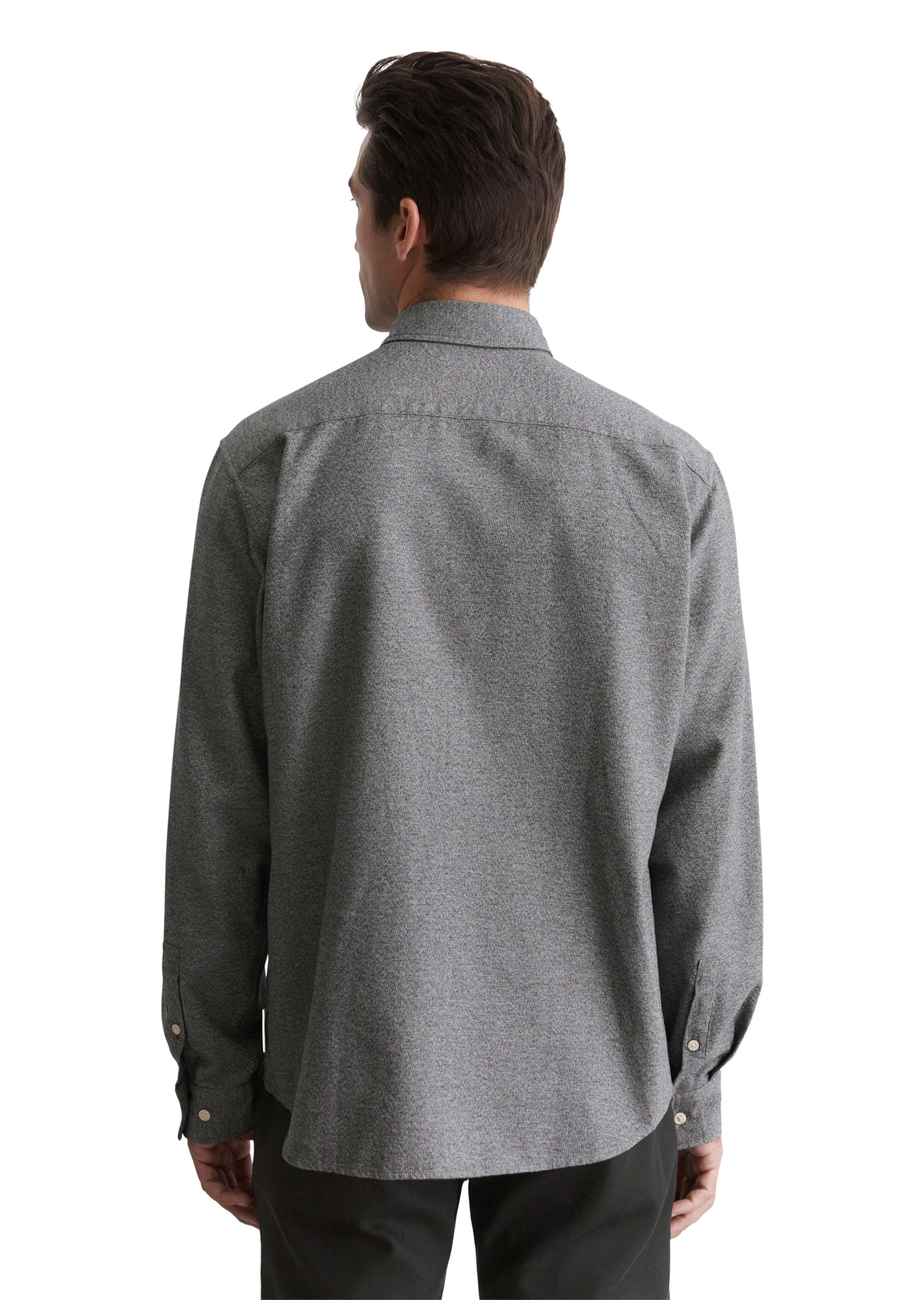 Marc O'Polo Regular fit Button Up Shirt in Grey