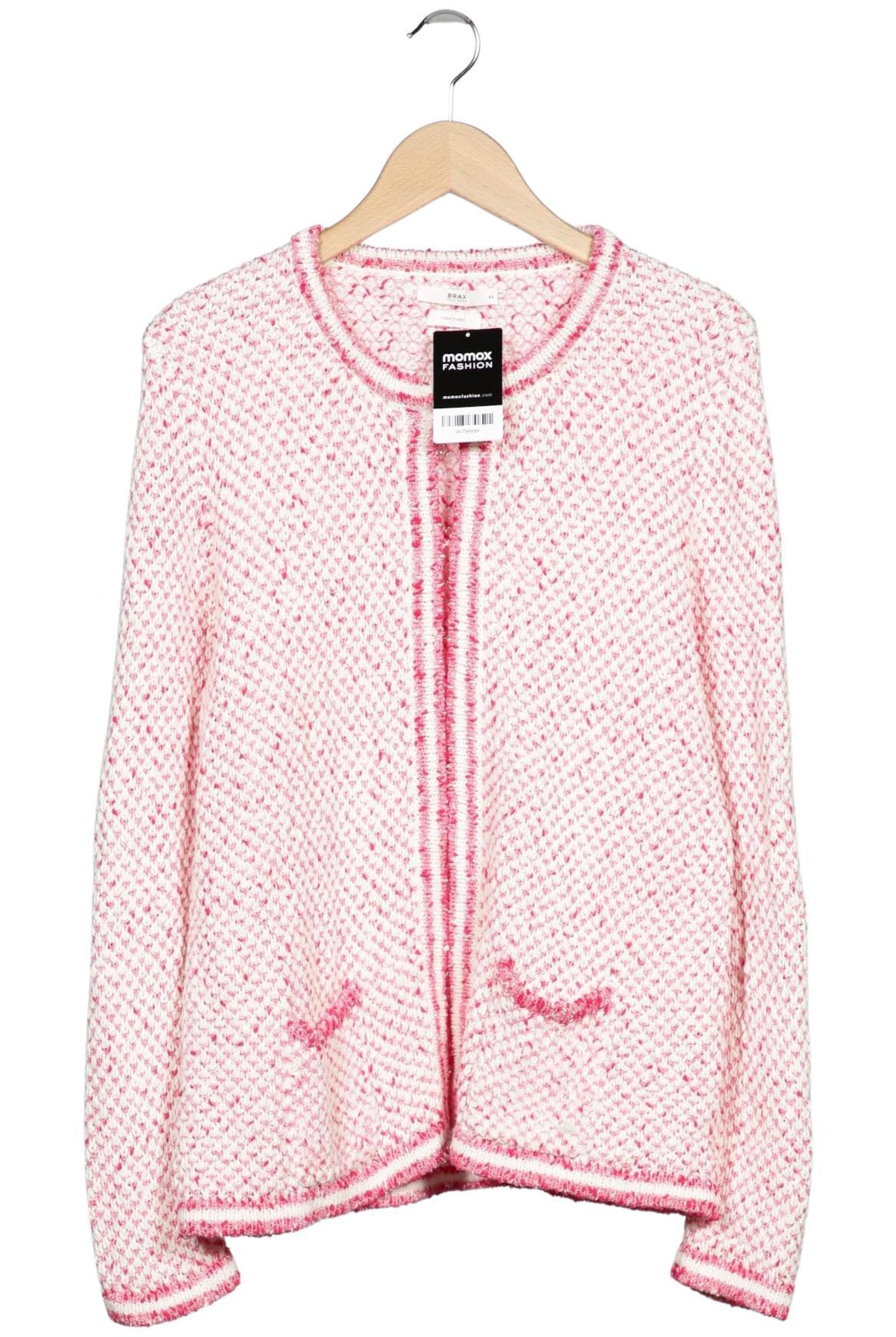 BRAX Strickjacke XXL in Pink: Vorderseite