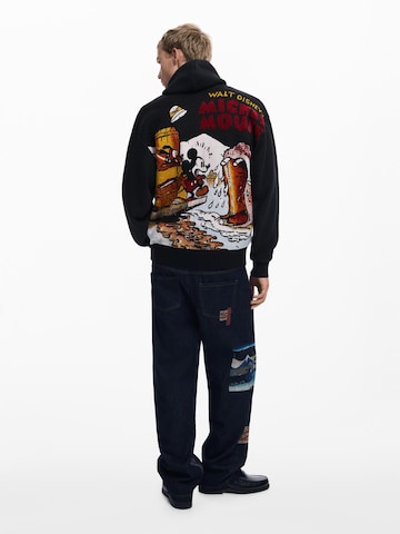 Hanorac 'Mickey Mouse' de la Desigual pe negru