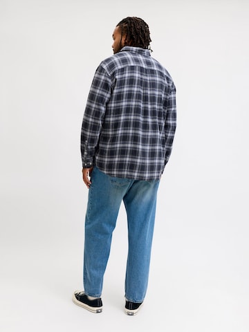 Jack & Jones Plus Comfort Fit Hemd 'JJEField' in Blau