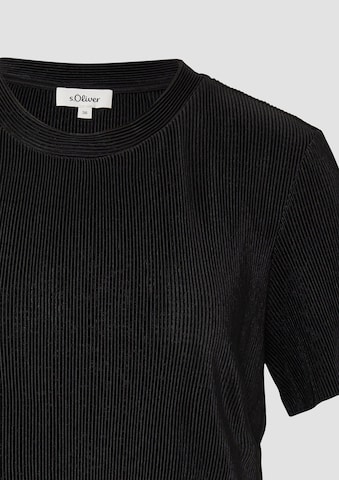 s.Oliver Shirt in Zwart