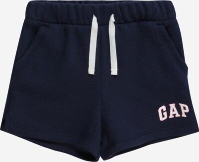 GAP Trousers in Navy / Peach / White, Item view