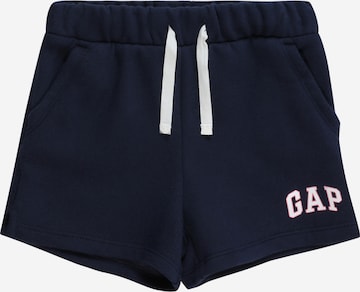 GAP Regular Broek in Blauw: voorkant