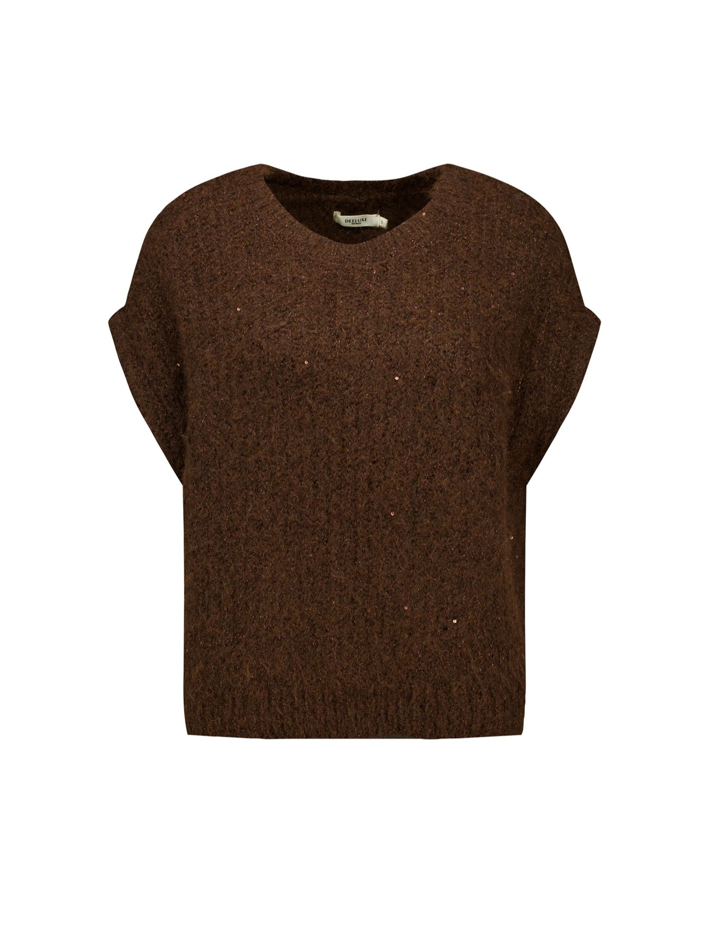 Deeluxe Pullover‌‌ in Braun: Vorderseite