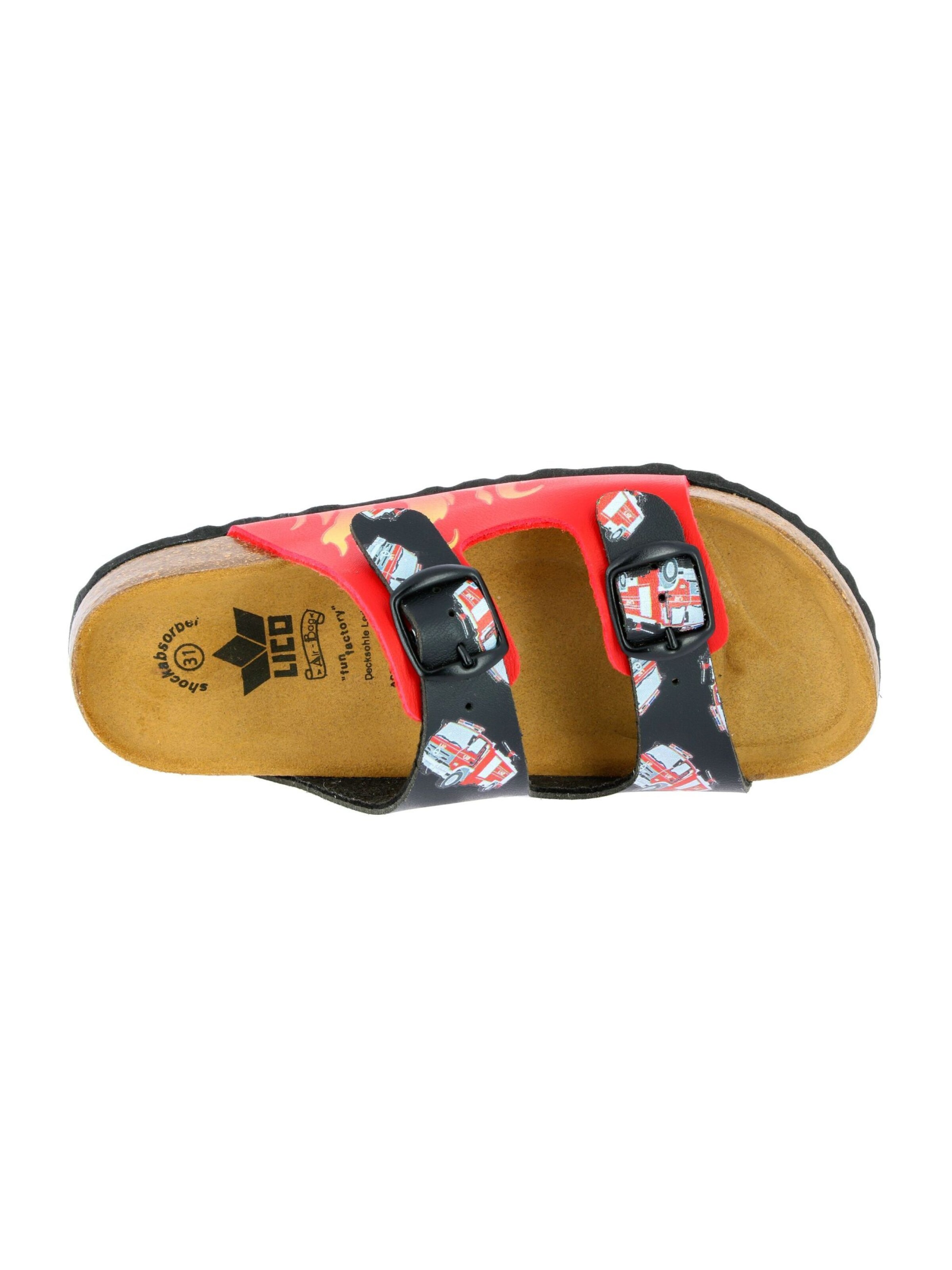 LICO Sandale 'Bioline Emergency' in Rot