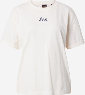 BOSS - Camiseta 'C_Evi_1' en blanco: frente