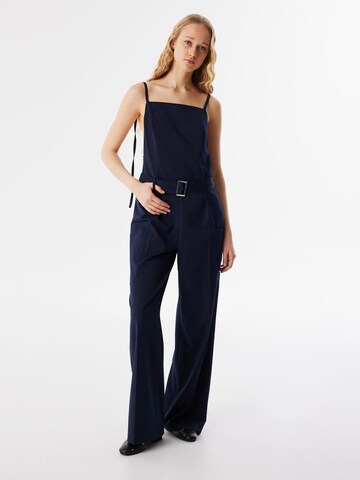 Twist Jumpsuit in Blue