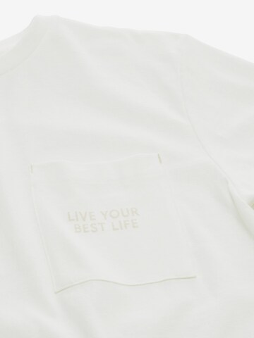 T-Shirt TOM TAILOR en blanc