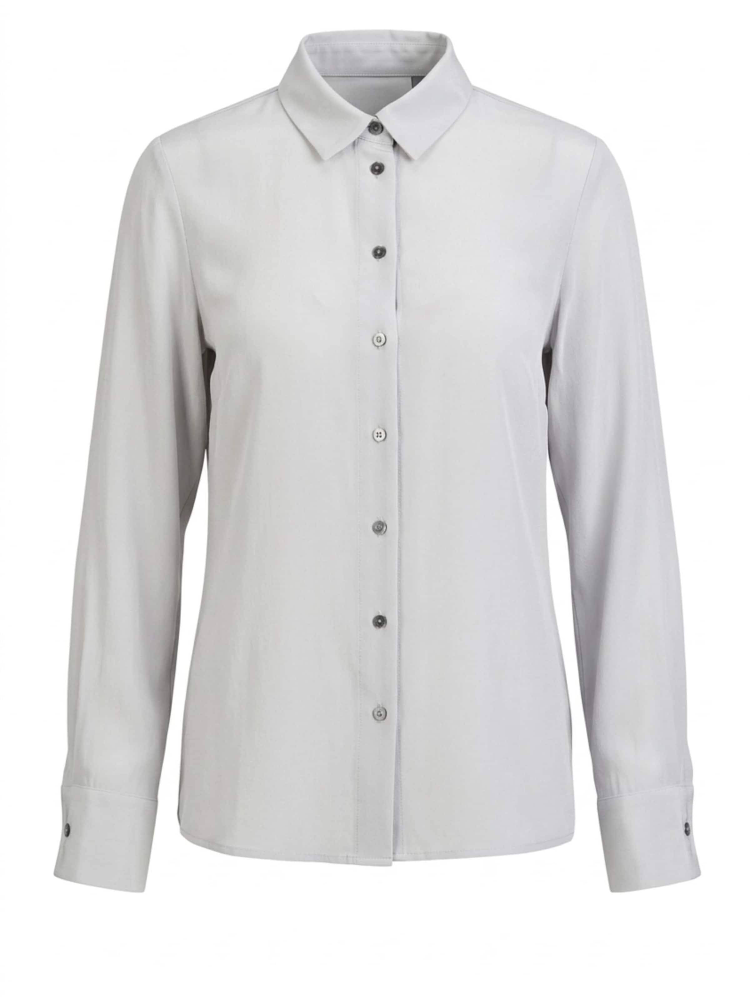 Posh Gear Bluse 'Collettoseta'‌‌‌‌‌‌‌‌‌‌ in Grau: Vorderseite