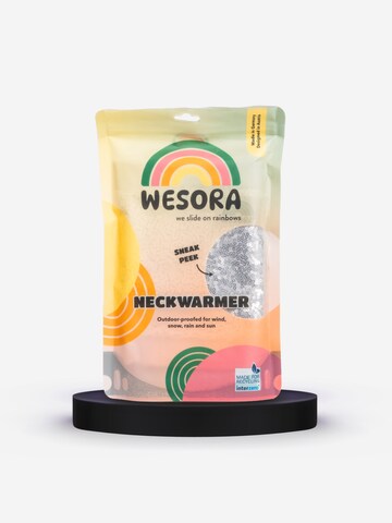 WESORA GmbH Scarf 'Sparkle' in Silver