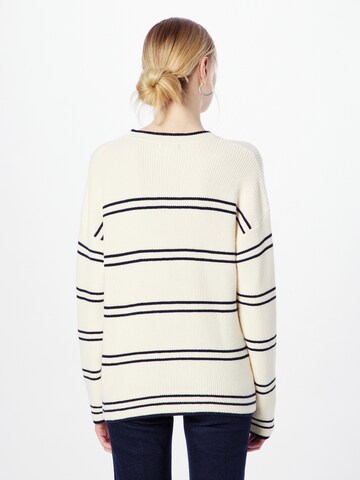 Pull-over Warehouse en beige