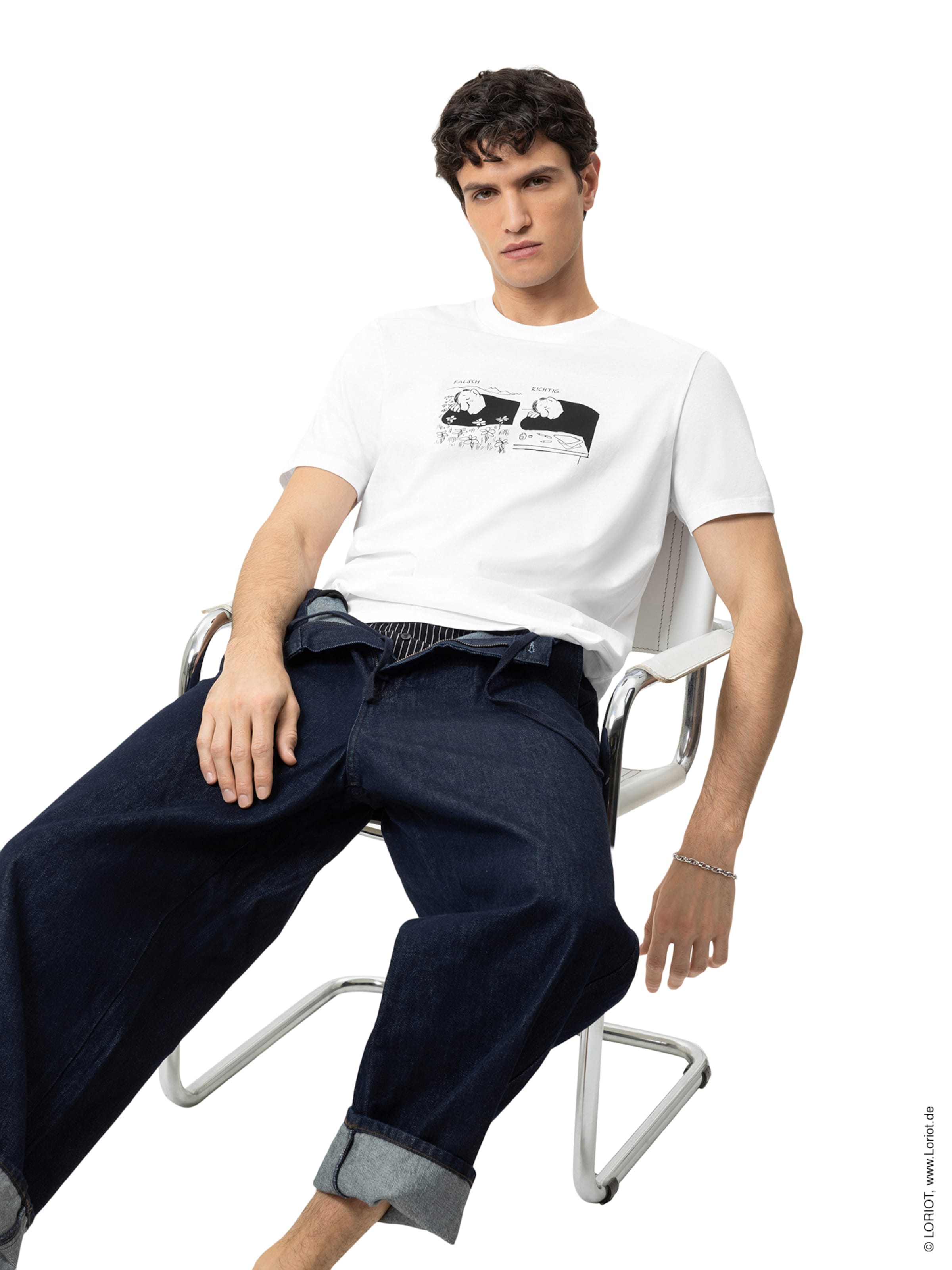 Mey Shirt 'Loriot' in Wit