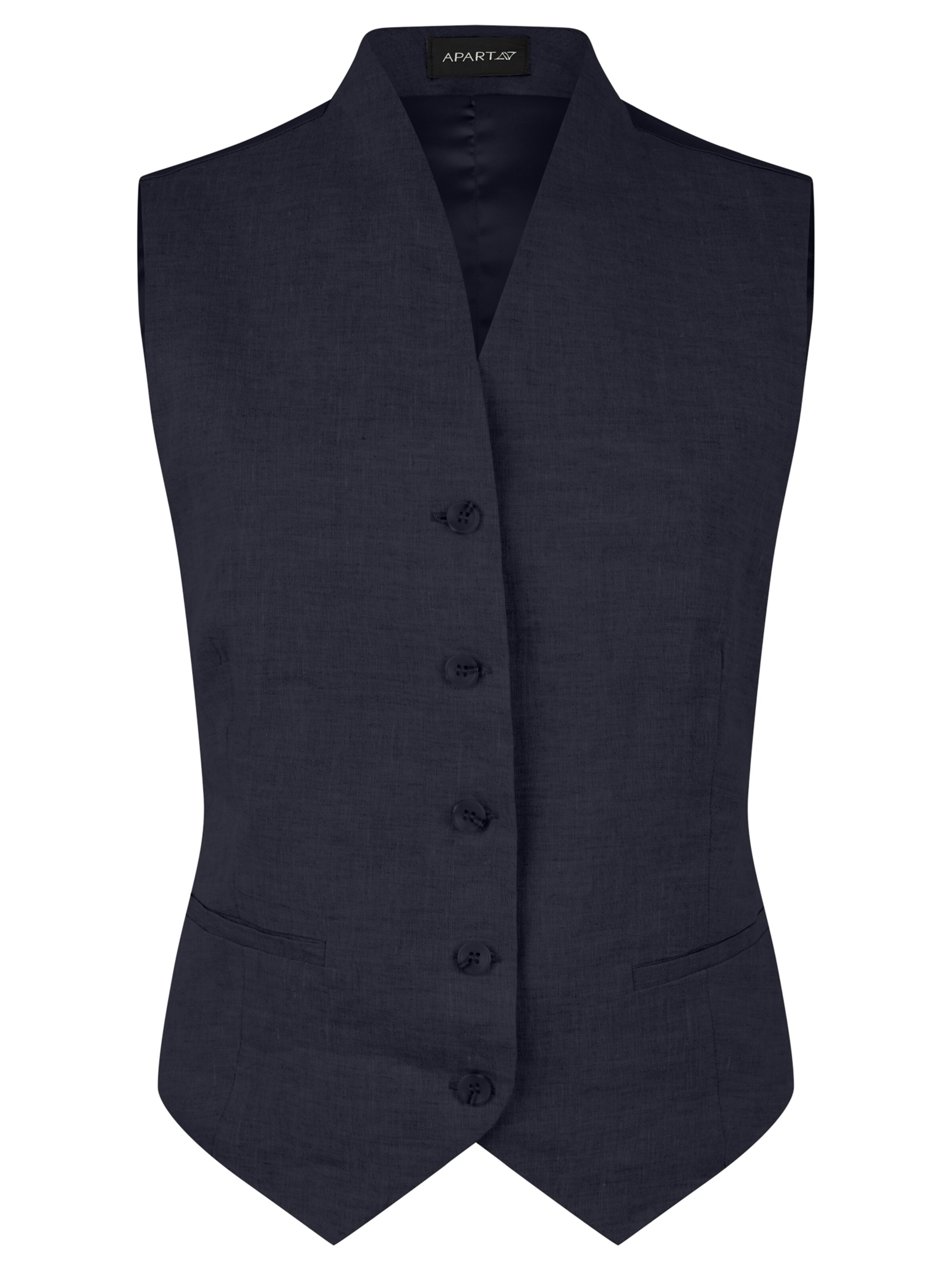 APART Weste in Blau: Vorderseite