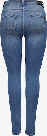 ONLY Skinny Jeans 'WAUW' in Blauw