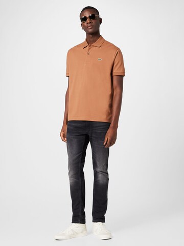 LACOSTE Regular Fit Poloshirt in Braun