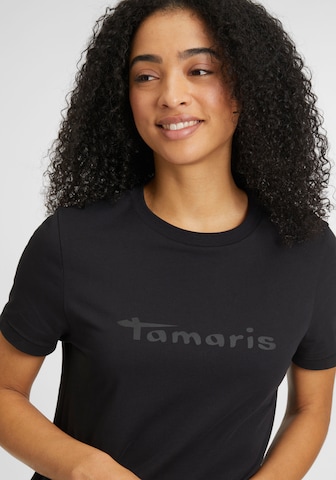 TAMARIS Shirt in Black
