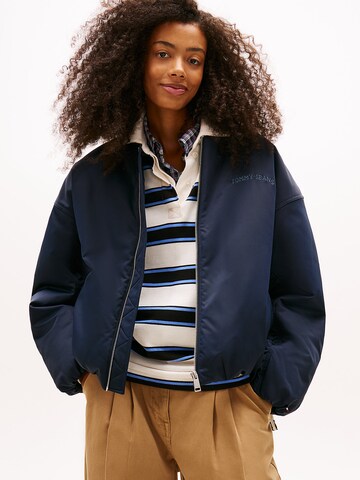 Tommy Jeans Jacke in Blau: Vorderseite