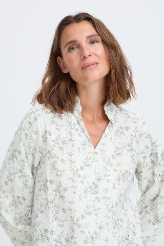 Pulz Bluse 'DEBORAH ' i hvid