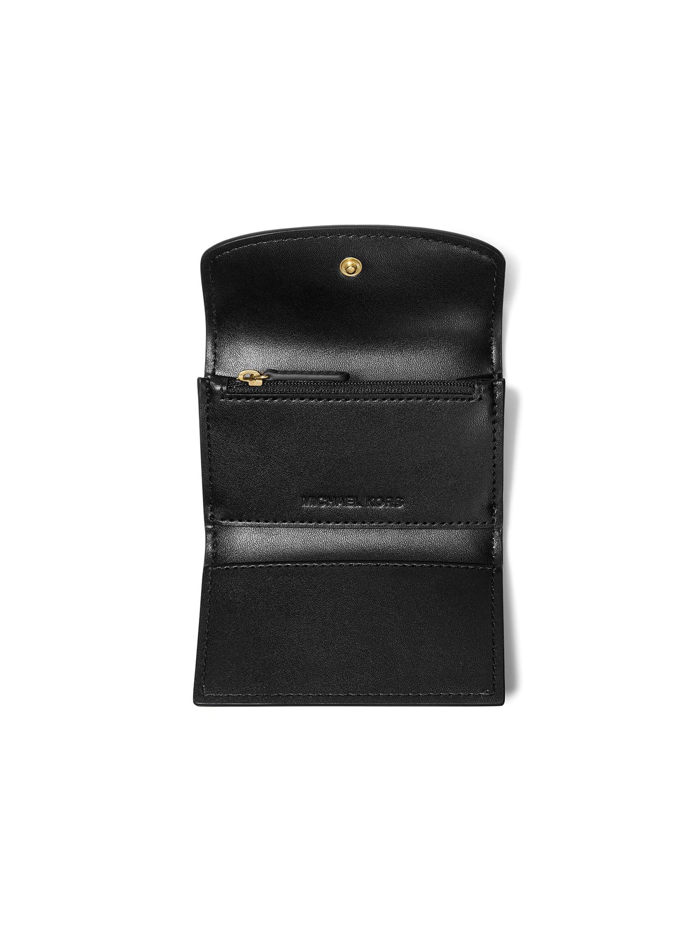 Michael Kors Wallet 'Lyra Extra-Small Trifold Wallet' in Black