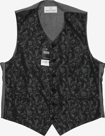 WILVORST Weste M in Grau: Vorderseite