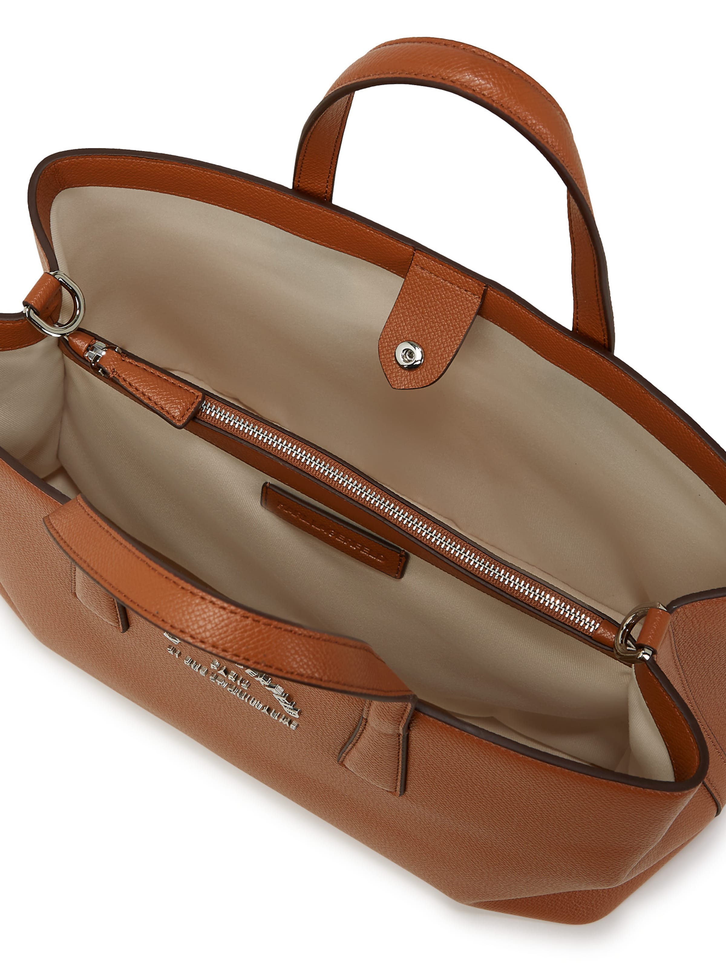 Karl Lagerfeld Nakupovalna torba 'Rue St-Guillaume' | rjava barva