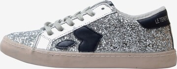 Le Temps Des Cerises Athletic lace-up shoe in Grey: front