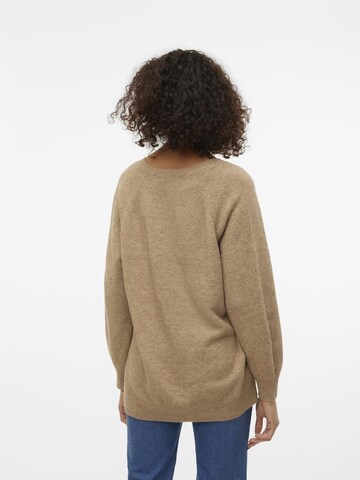 VERO MODA Sweater 'Leaf' in Beige