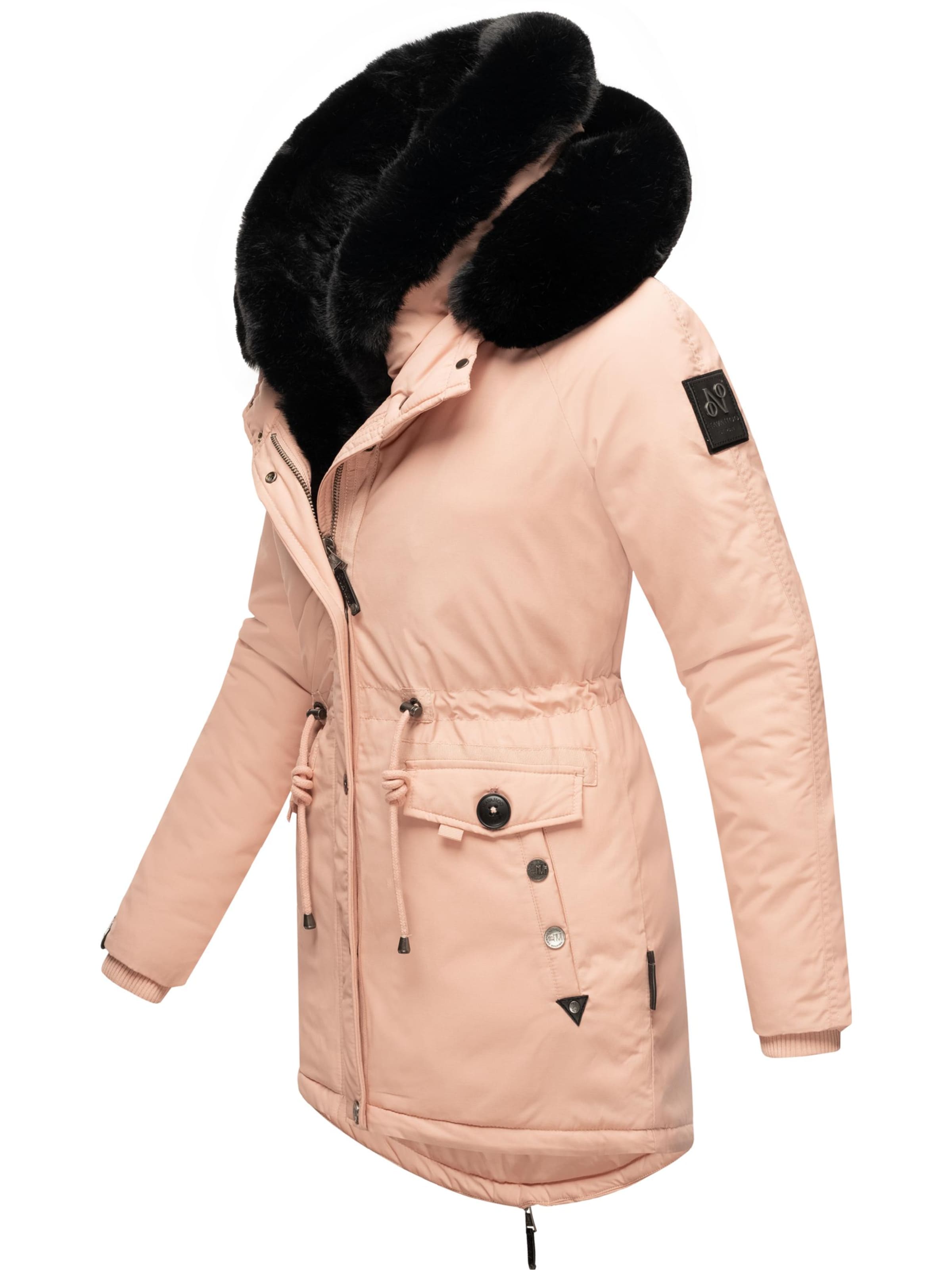 NAVAHOO Vinterparkas i rosa