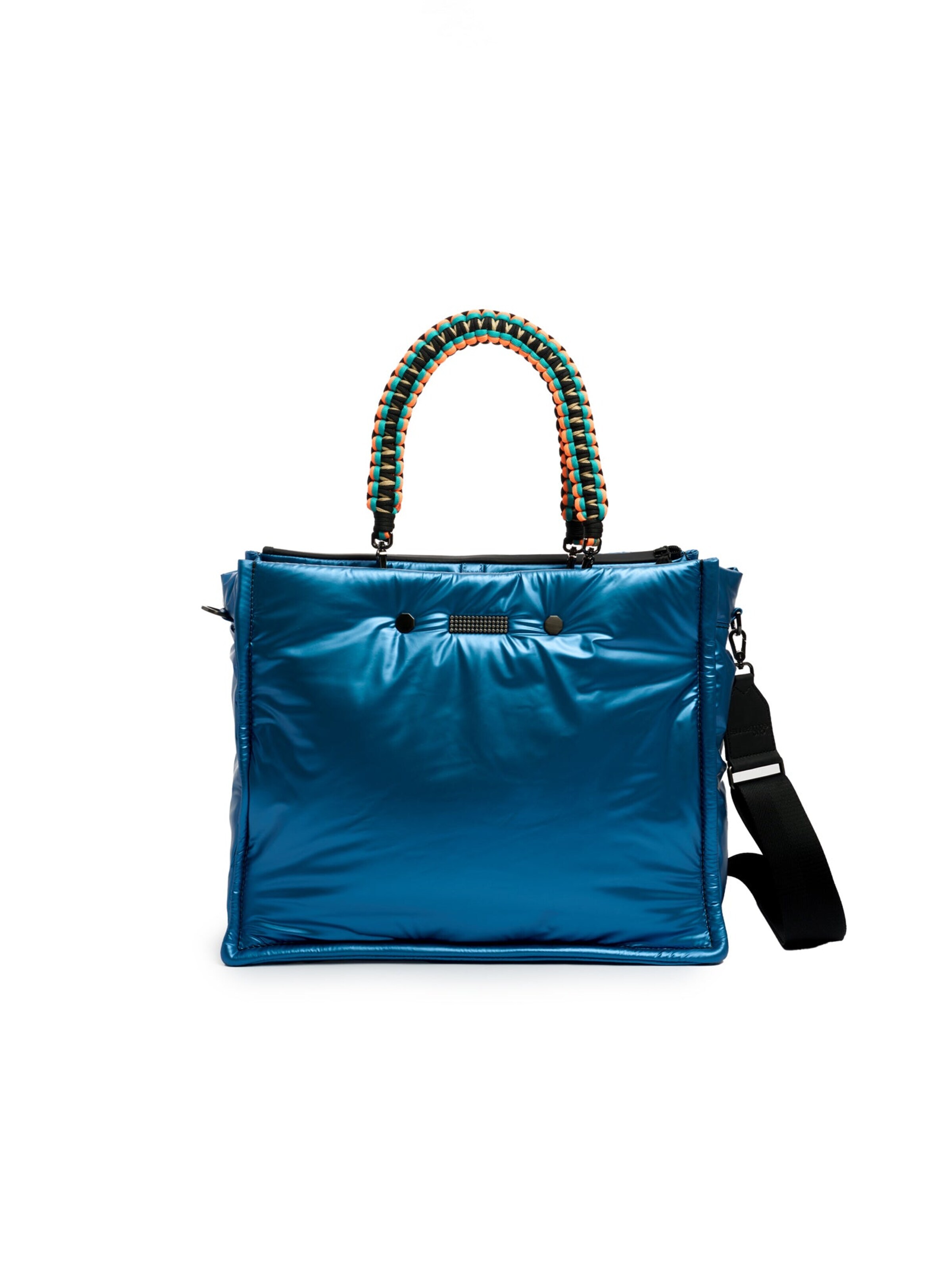 Clio Handbag 'FLEX NYLON' in Blue: front