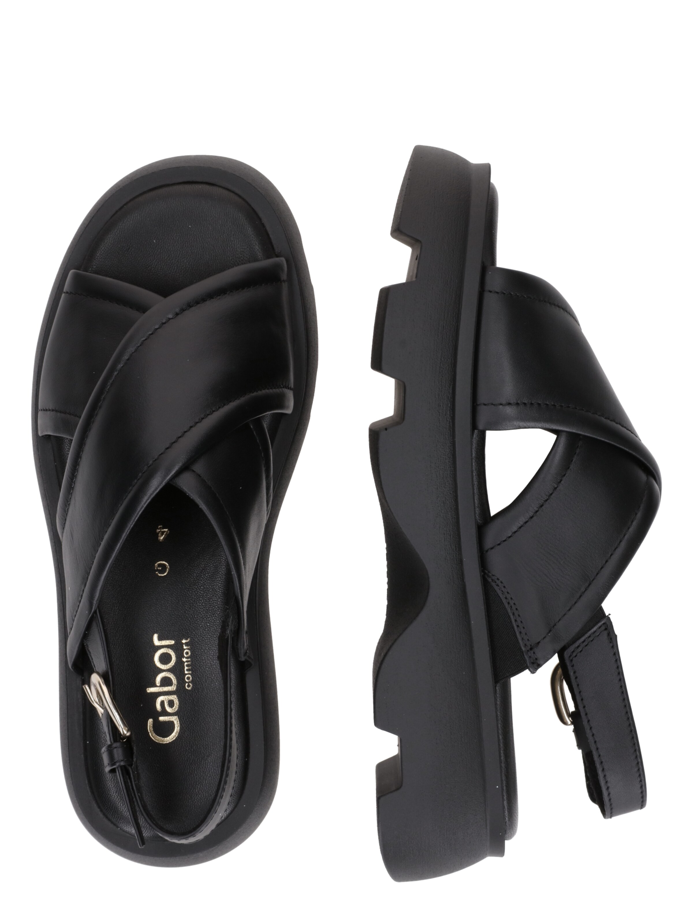 GABOR Σανδάλι σε μαύρο