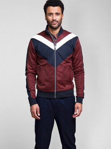 4funkyflavours Training Jacket 'Note To Self' in Red: front