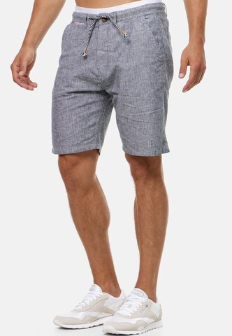 INDICODE JEANS Regular Shorts in Blau: predná strana