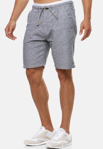 INDICODE JEANS Regular Shorts in Blau: predná strana