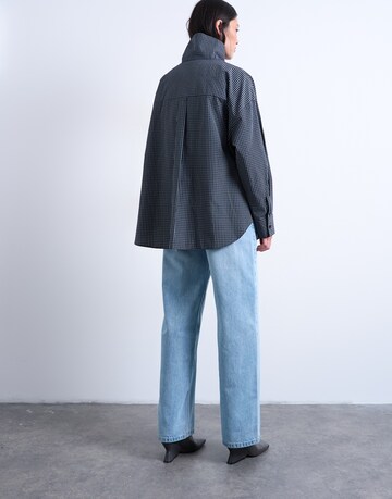 TOPSHOP Bő szár Farmer 'TSCINCH' - kék