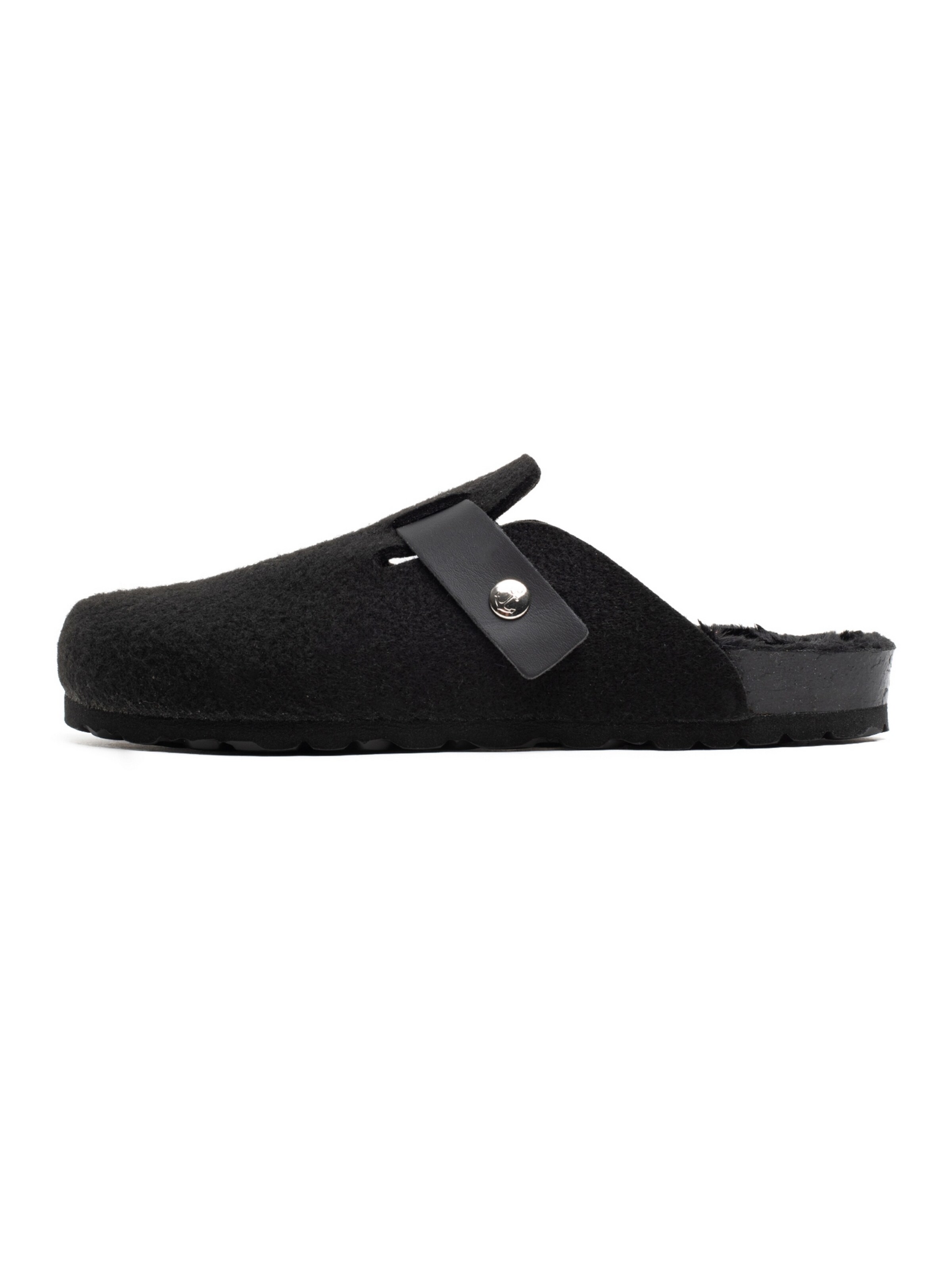 Bayton Pantolette 'Sotchi' in Grau: Vorderseite