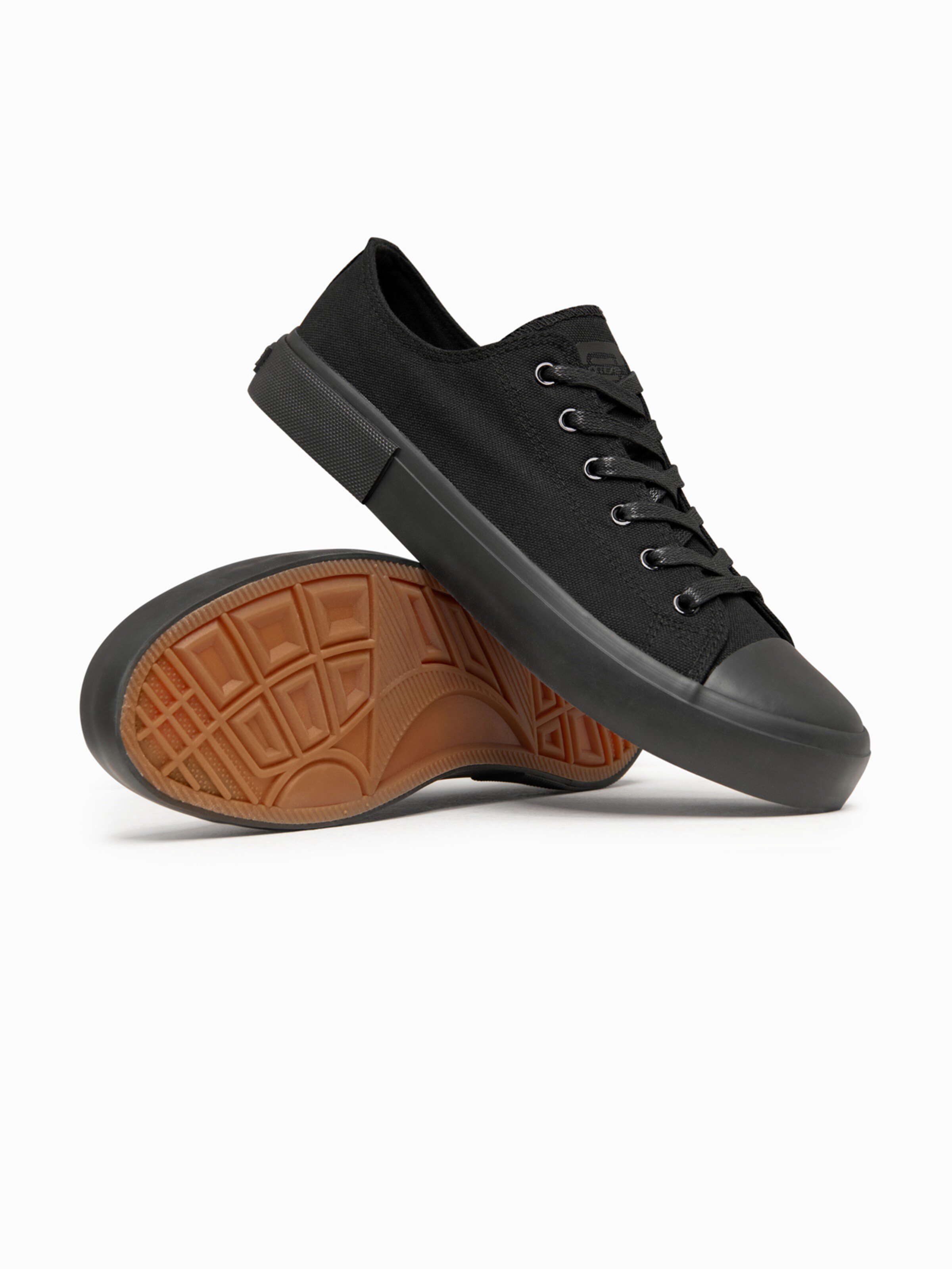 Ombre Sneakers laag in Zwart