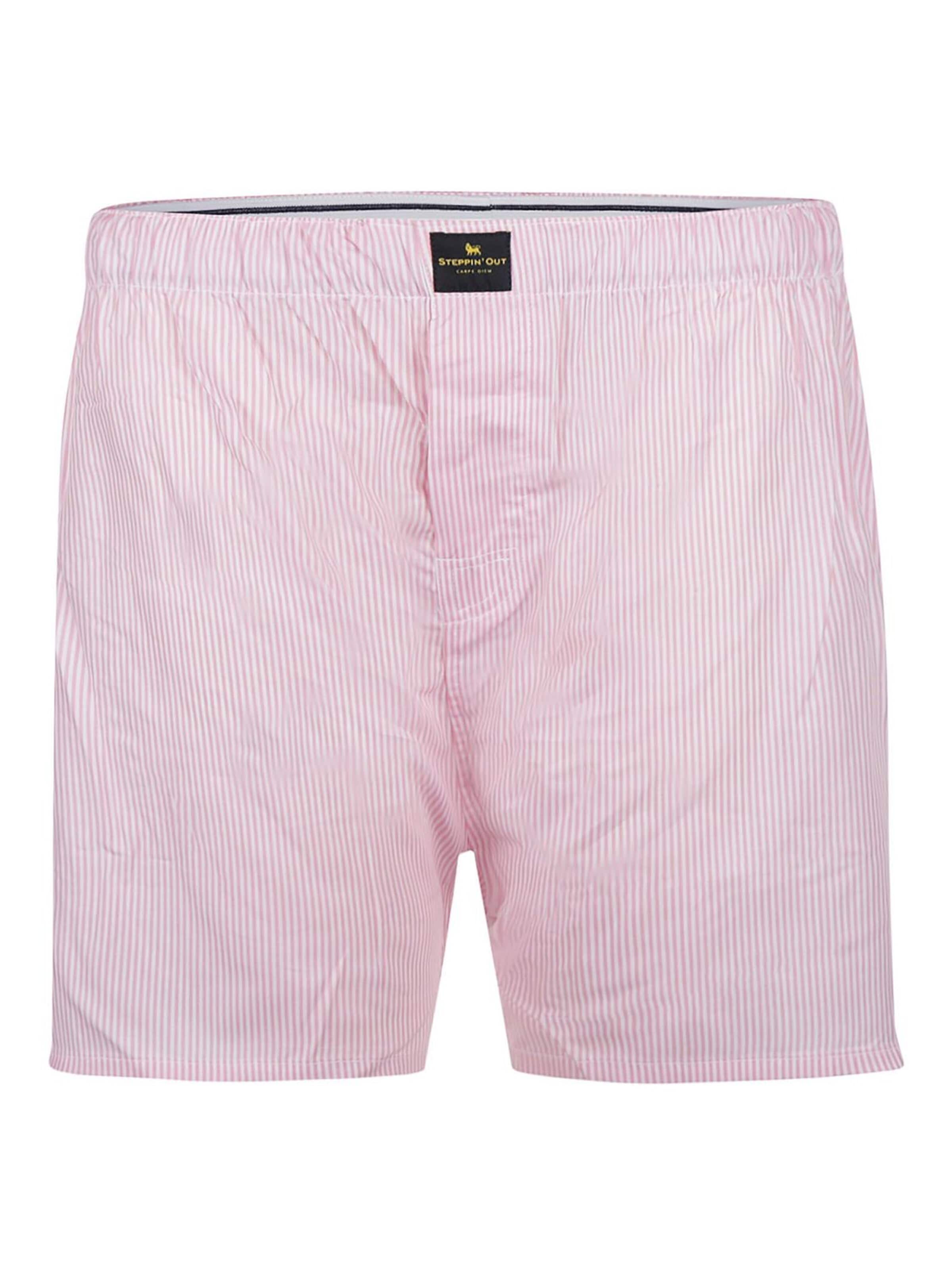 Steppin' out Boxer shorts in Pink: front