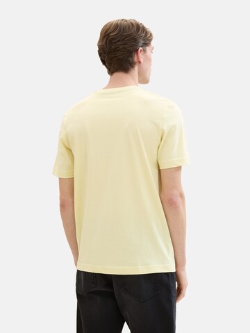 T-Shirt TOM TAILOR en jaune