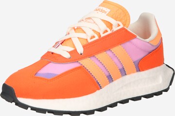 Baskets basses 'Retropy E5' ADIDAS ORIGINALS en orange : devant