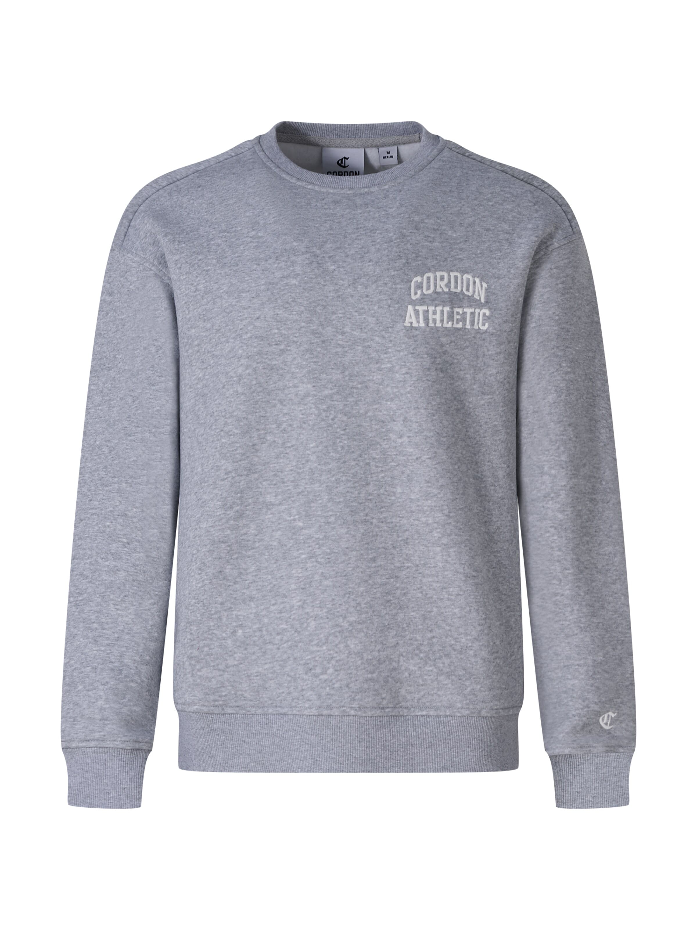 Cordon Sport Sweatshirt 'Adam' in Grey: front