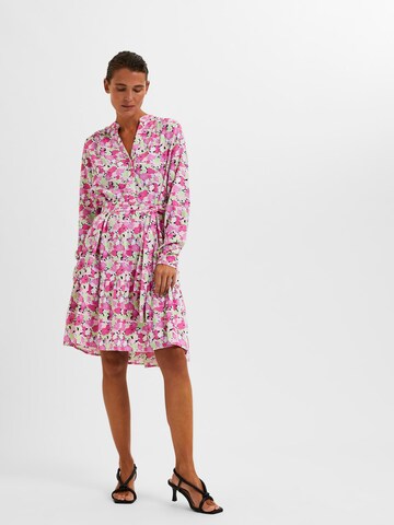 SELECTED FEMME Shirt dress in Mixed colours