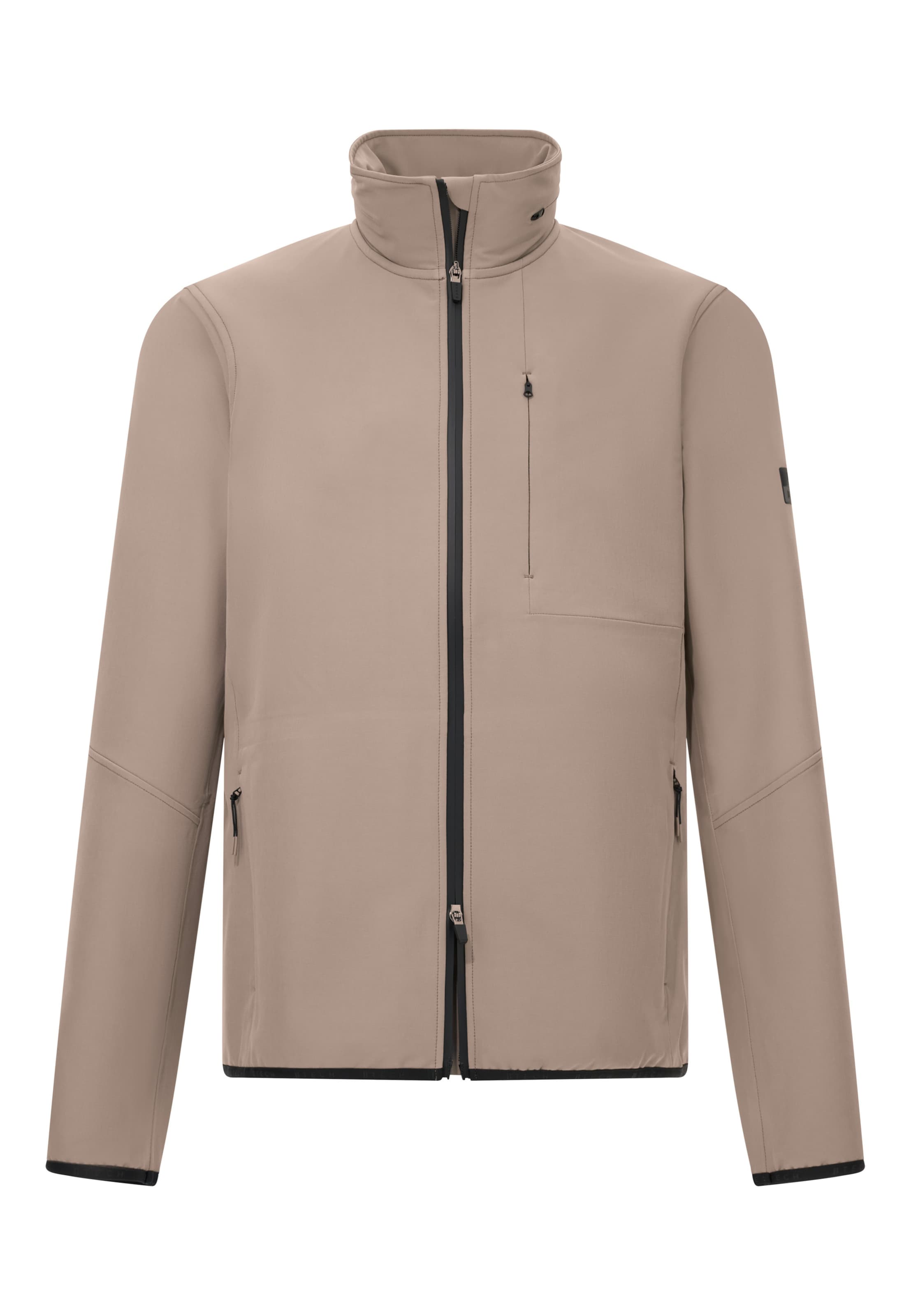 Boggi Milano Performance Jacket 'B Tech' in Grey: front