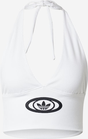 ADIDAS ORIGINALS Toppi 'CAMPUS' värissä valkoinen: etupuoli