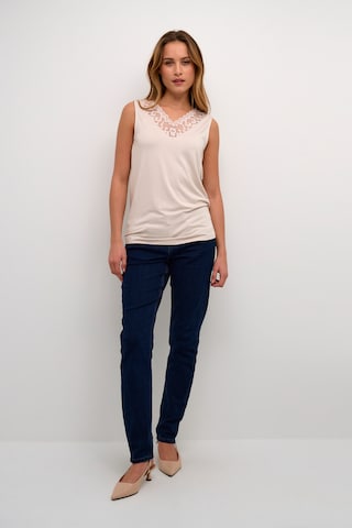 Top 'Trulla' di Cream in beige