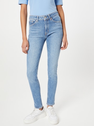 Kings Of Indigo Skinny Jeans 'JUNO' in Blauw: voorkant