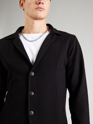 Key Largo Slim fit Ανδρικό σακάκι 'MELBOURNE' σε μαύρο